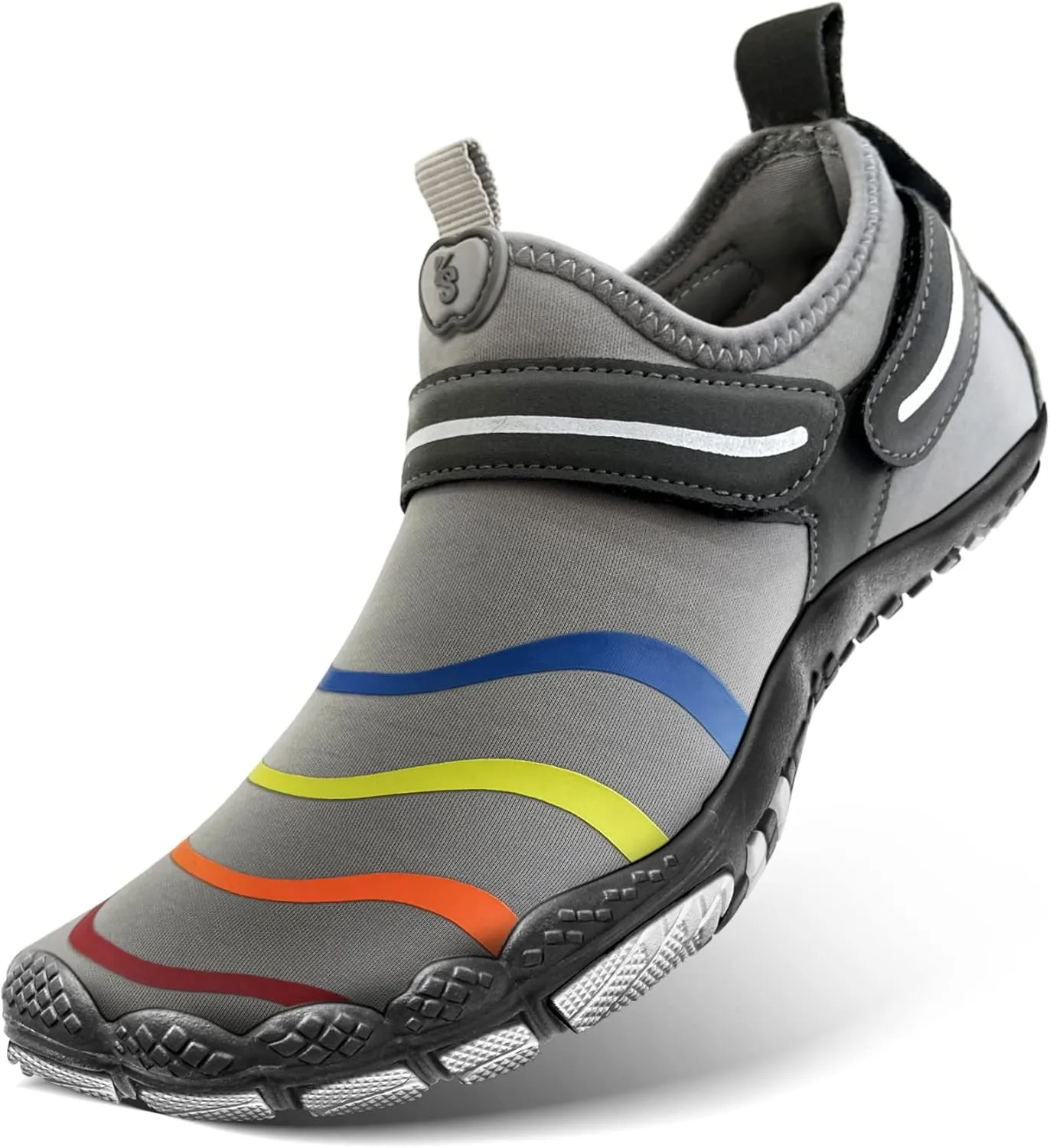 KEMISANT Mens Water Shoes, Unisex Barefoot Aqua Shoes for Men Women Beach Swimming Water Sport Shoes