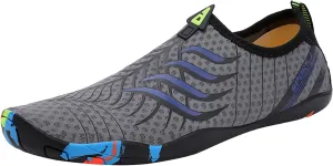 Water Shoes Mens Quick Dry Aqua Sock Water Shoes Hiking Men Extra Wide Water Shoes for Women Quick Drying Sports Aqua Shoes Non Slip Shoes for Beach Swim Pool River Boating Surf