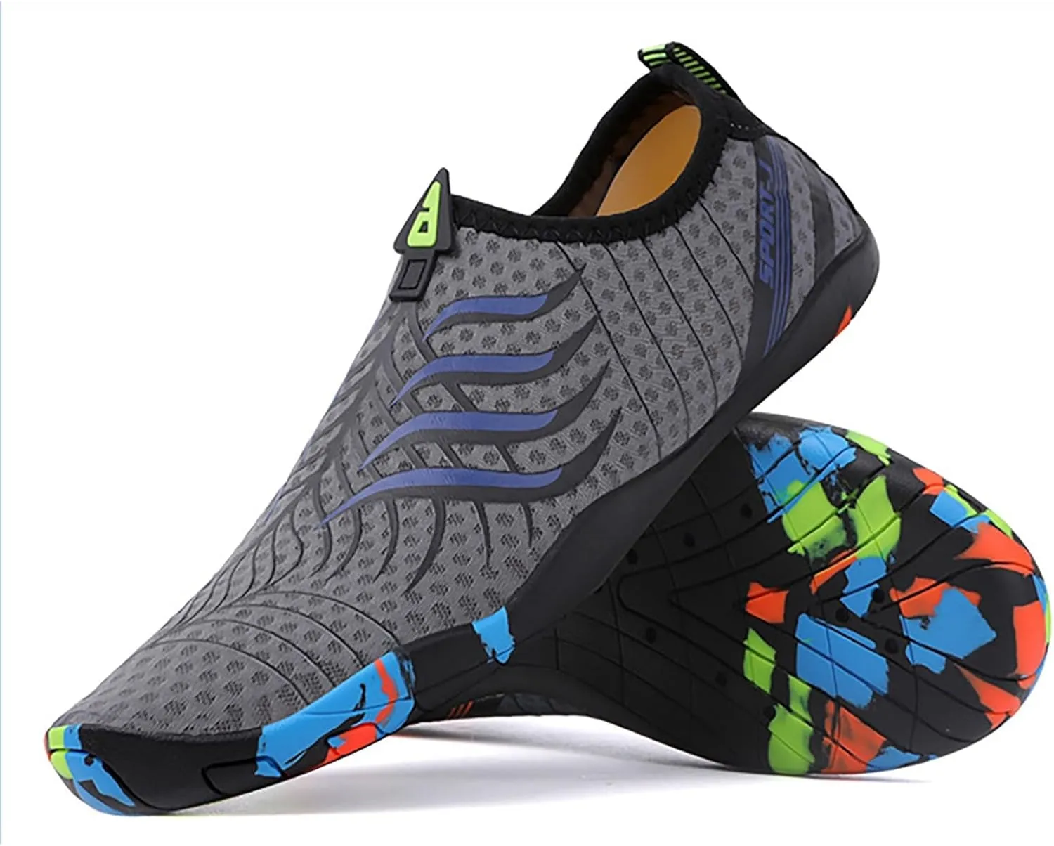 Water Shoes Mens Quick Dry Aqua Sock Water Shoes Hiking Men Extra Wide Water Shoes for Women Quick Drying Sports Aqua Shoes Non Slip Shoes for Beach Swim Pool River Boating Surf